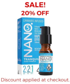 Tranquility 1:1:1:2 | Sublingual Spray 15ml