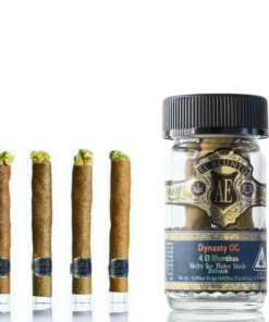 El Bluntito x Josh D – Dynasty OG w/Hash- 4 x .85G [Mini Blunt]