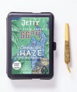 GG #4 x Cannalope Haze UNREFINED Live Resin Infused Preroll 3 Pack (2.1g)