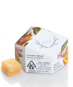 Peach 2:1 CBD +Hybrid Enhanced Gummies 100:50mg