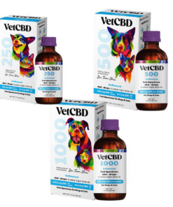 VET CBD Hemp Tinctures for Dogs and Cats