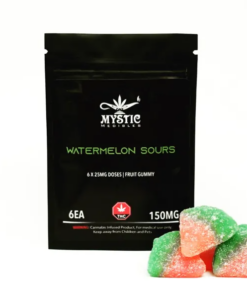 Watermelon Sours by Mystic Medibles (150mg THC)