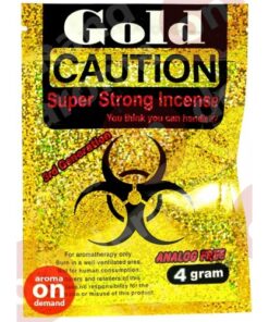 Caution Gold Herbal Incense 4g